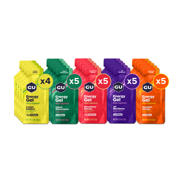 Fruity Original Energy Gel Mixed Box