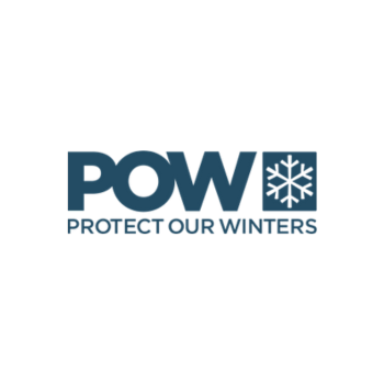 GU Gives program logo with Protect Our Winters logo