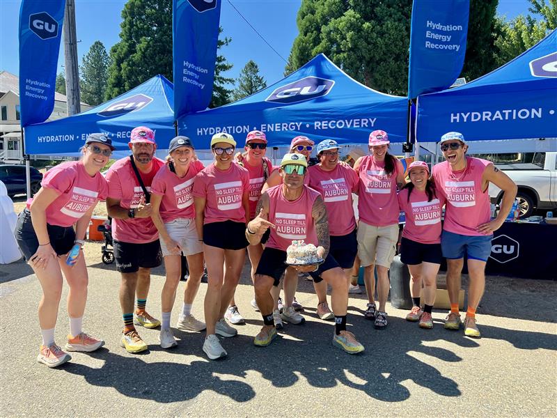 GU Crew at Western States