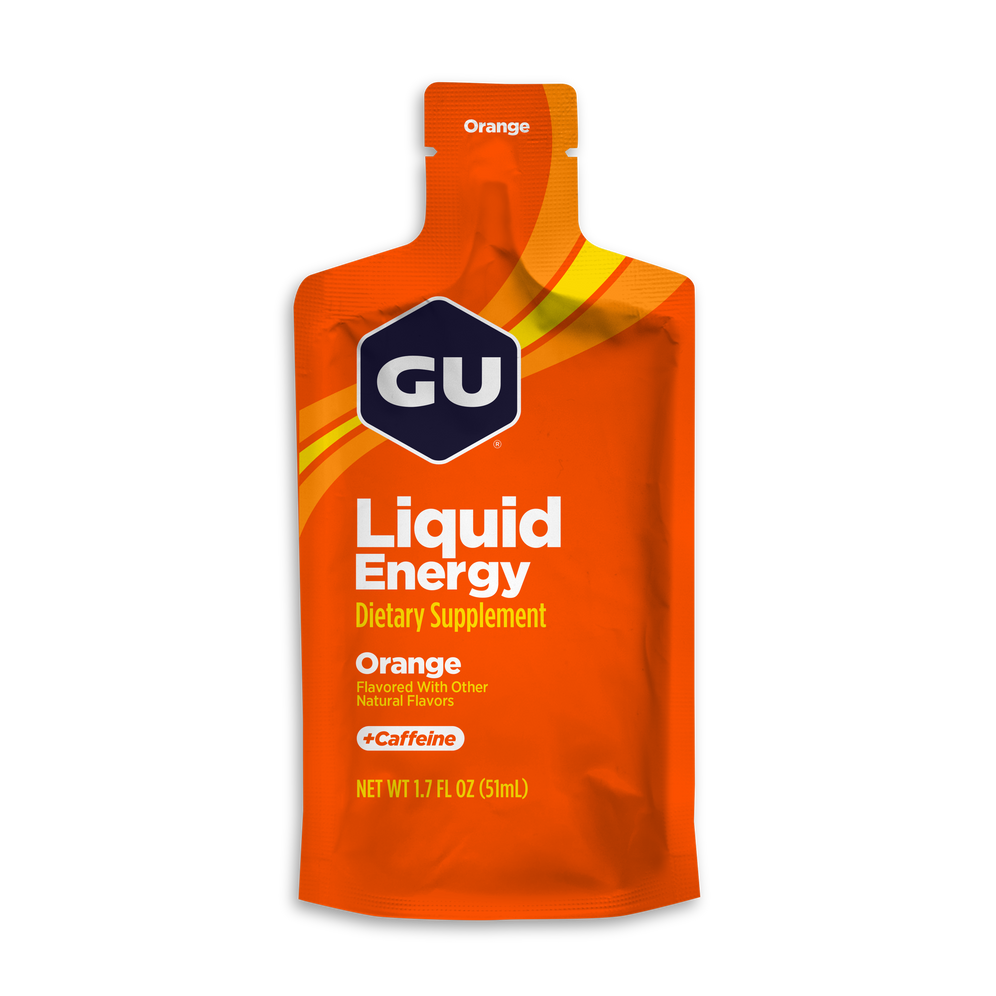 Orange Liquid Energy Gel