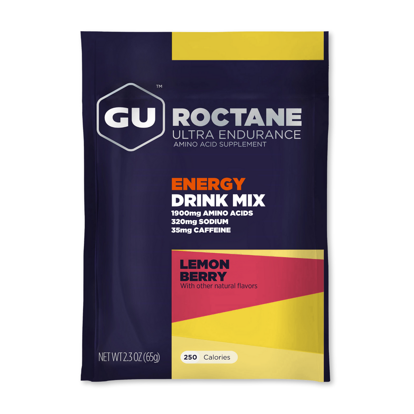 GU Lemon Berry Roctane Energy Drink Mix