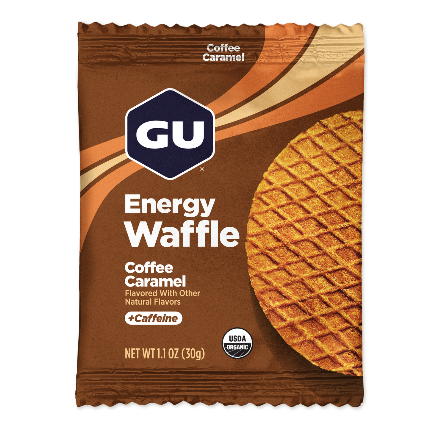 Coffee Caramel Energy Waffle