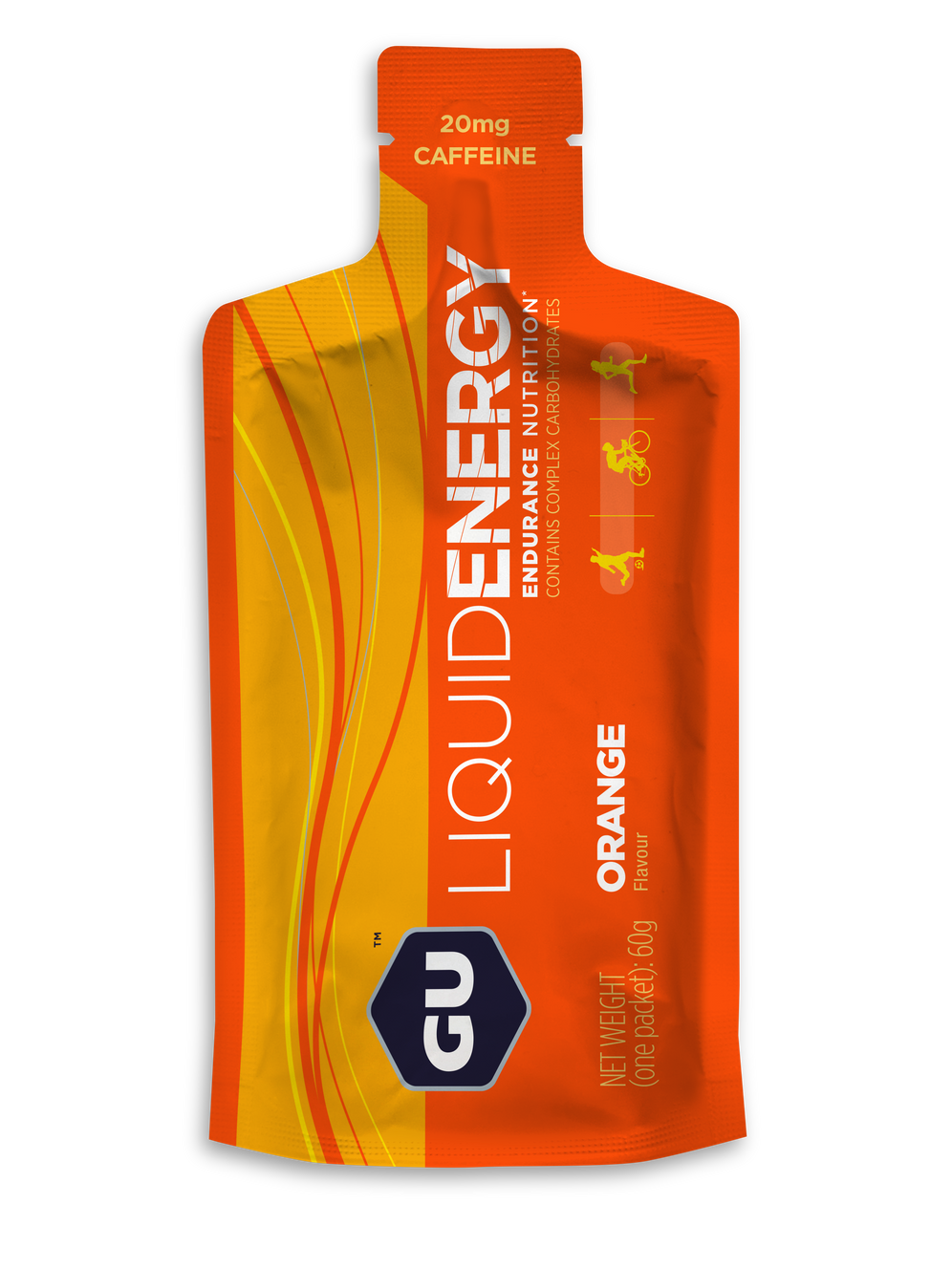 Orange Liquid Energy Gel