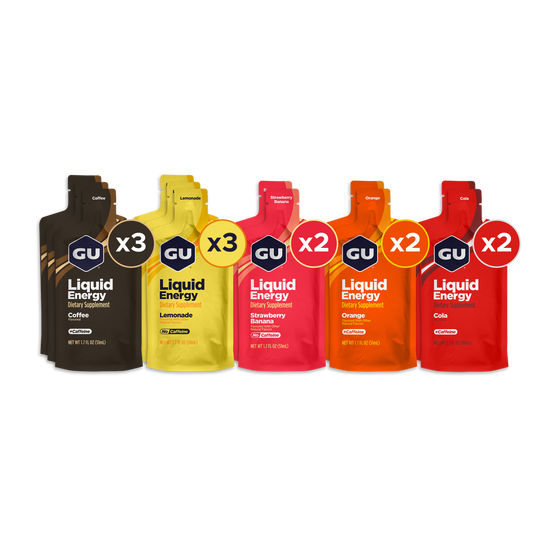 Liquid Energy Gels Mixed Box