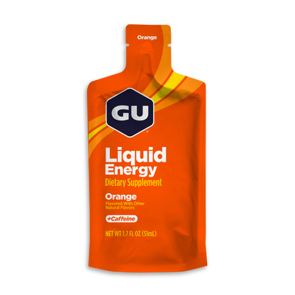 Orange Liquid Energy Gel