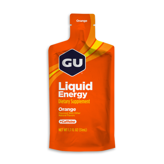 Orange Liquid Energy Gel