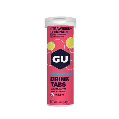 GU Hydration Drink Tabs Strawberry Lemonade