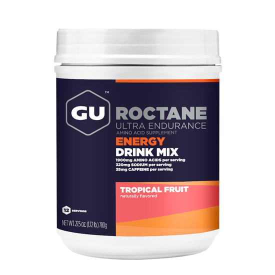 Tropical Fruit Roctane Energy Drink Mix 12-serving canister