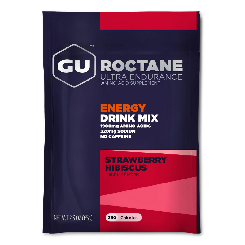 Strawberry Hibiscus Roctane Energy Drink Mix single serving